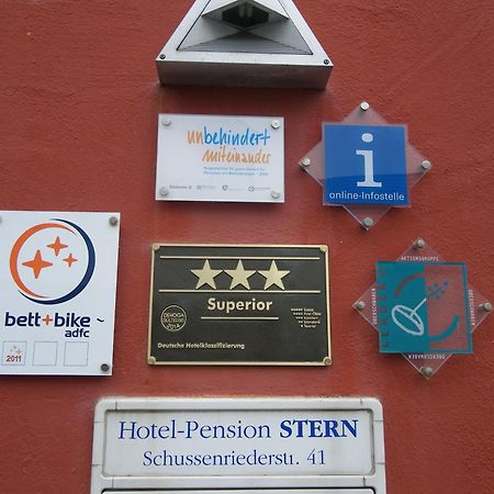 Hotel Pension Stern Bad Buchau Ngoại thất bức ảnh